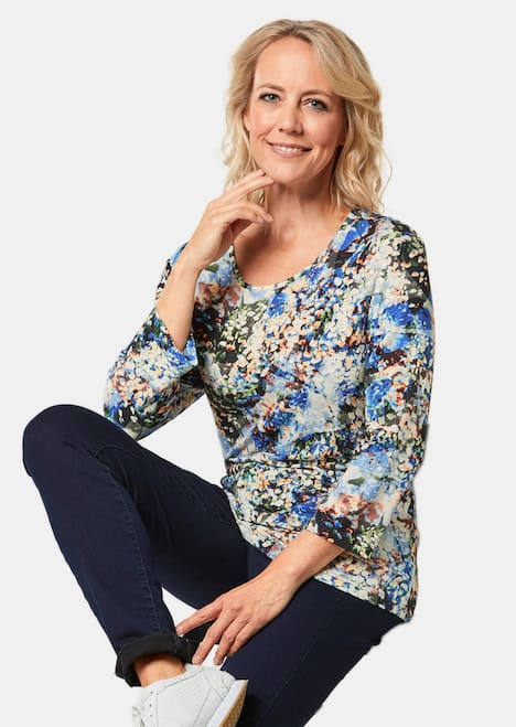 Druckshirt in kraftvollen Farben