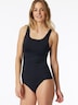 Schiesser Damen Unterhemd 2-Pack Trägertop - Unique Micro - schwarz