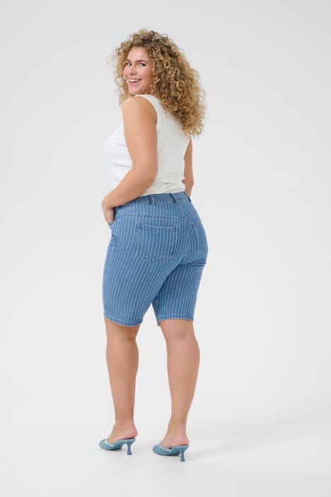 Denim short Regular fit