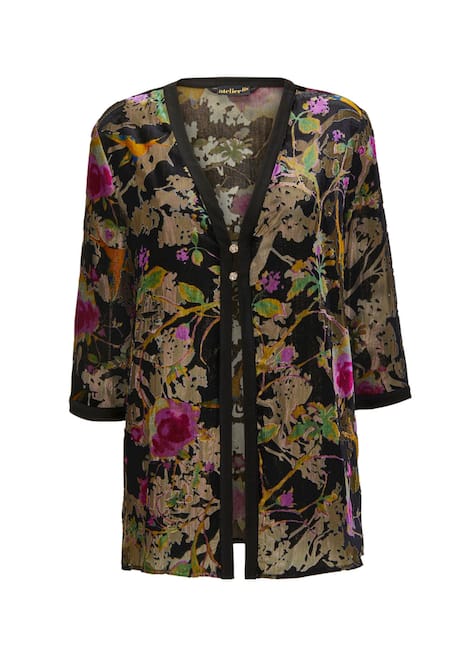 GOLDNER Fluwelen jasje in etskantlook Fluwelen jasje in etskantlook