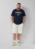 Detroit: Strukturierte Bermuda im Relaxed Fit