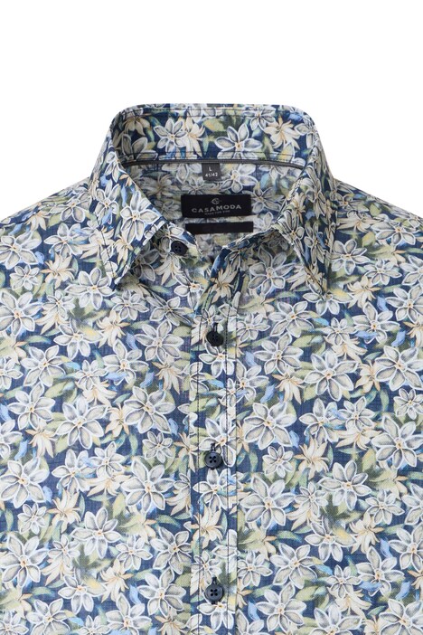 Freizeithemd Kurzarm Print Comfort Fit