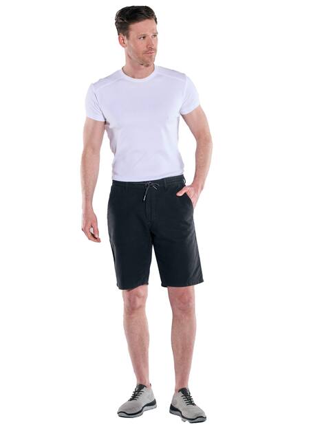 engbers Herren Bermuda , Schwarz