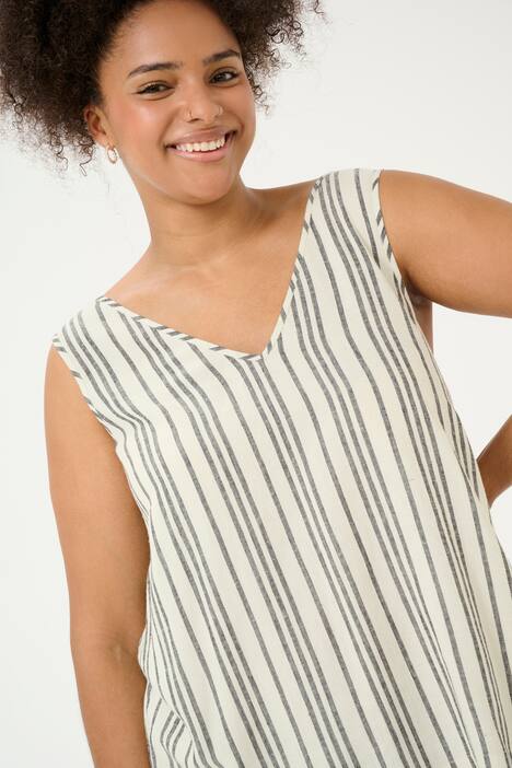 Ärmellose Bluse Regular fit