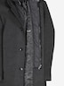 engbers Herren Mantel mit Inlet , Schwarz