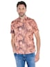 Herren Seerzucker Kurzarm-Hemd , Orange
