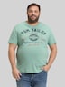 T-Shirt mit Logo Print
