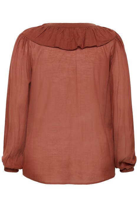 Langarm-Bluse Regular fit