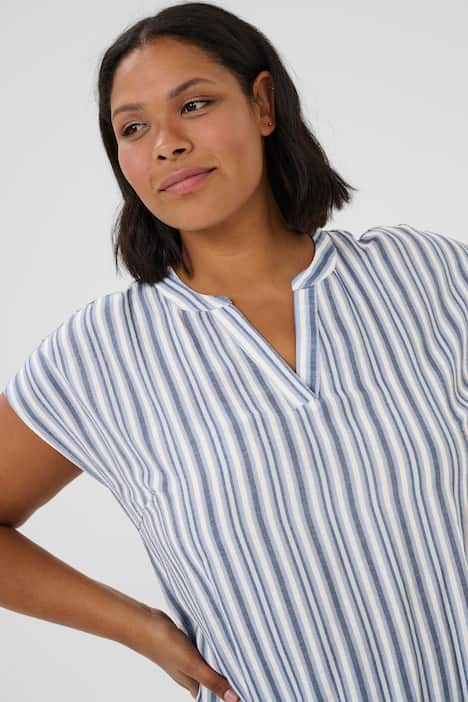 Kurzarm-Bluse Regular fit