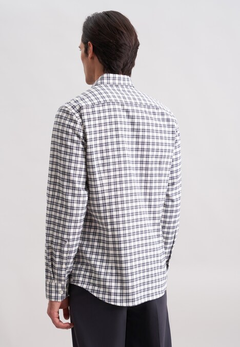 Herren Flanellhemd - Karo