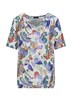 Cityshirt mit floralem Print