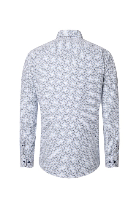 Freizeithemd Langarm Print Casual Fit