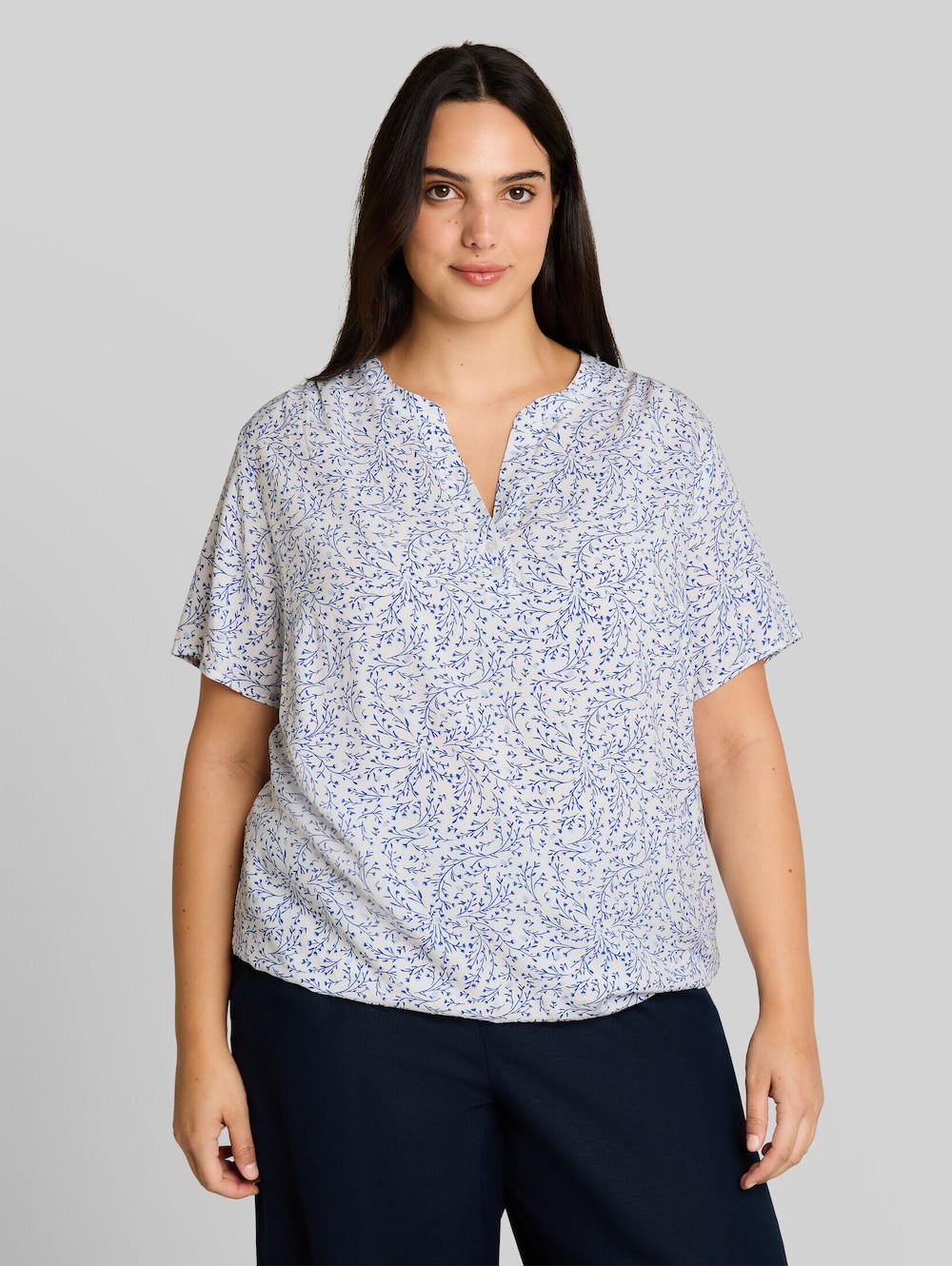Bluse mit Muster