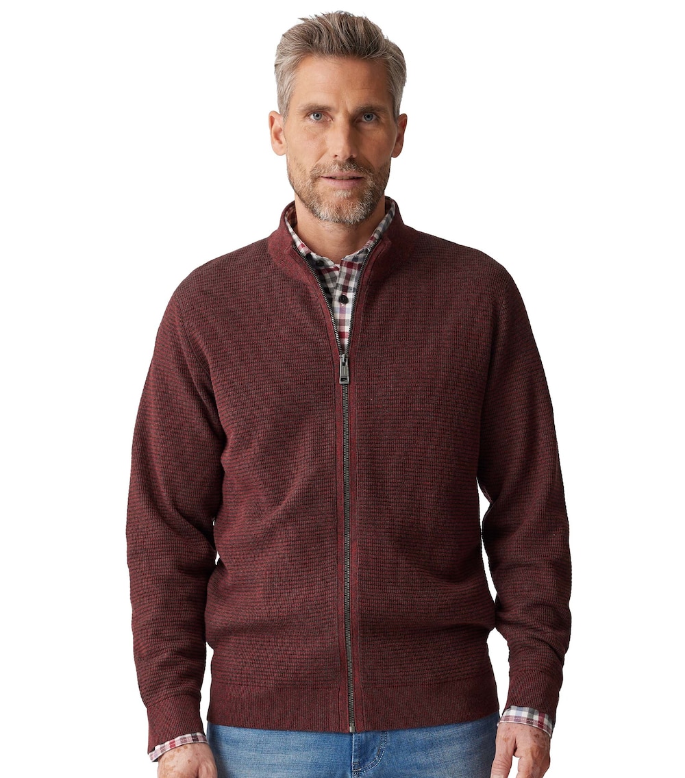Strickjacke uni