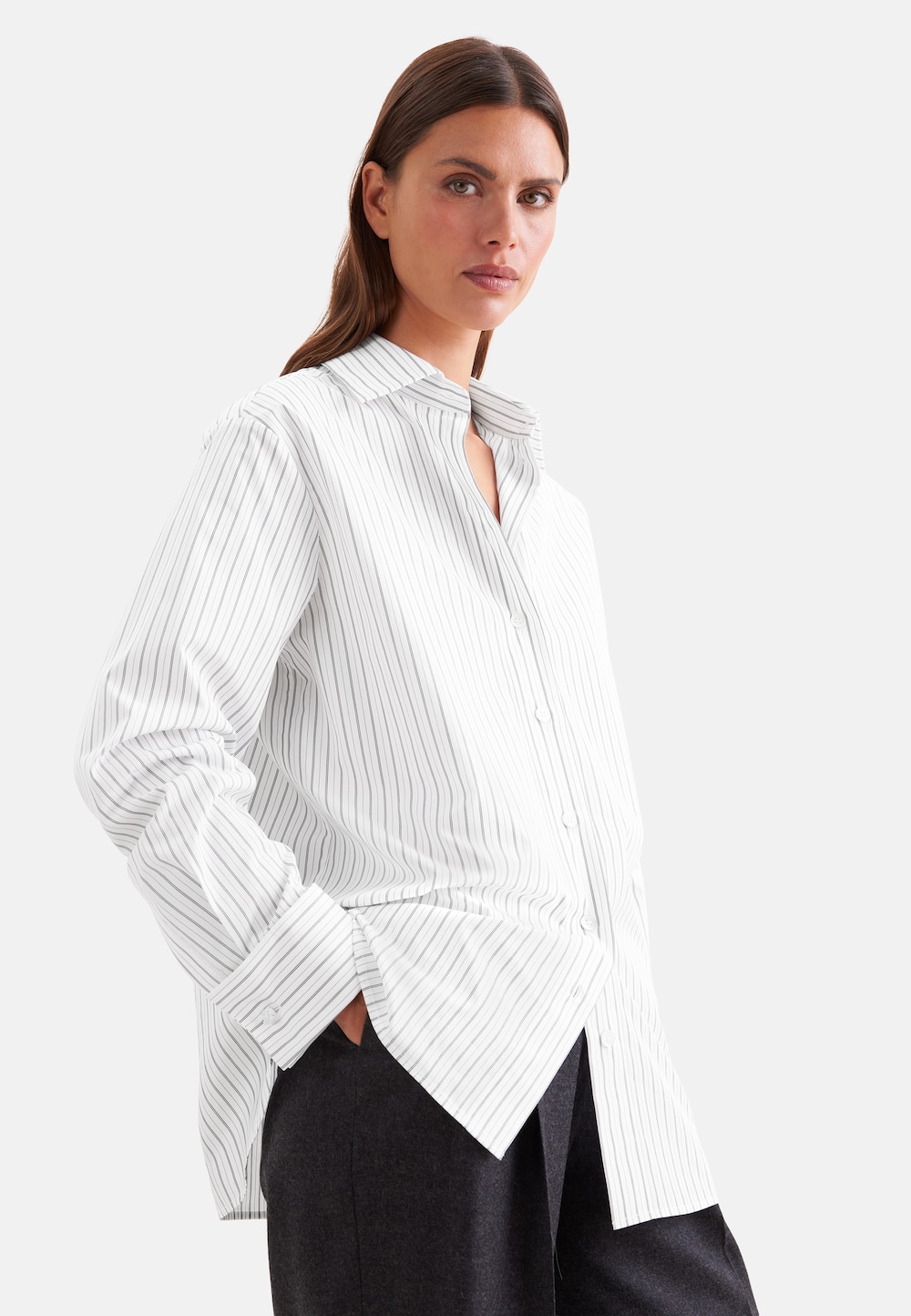 Damen Hemdbluse - Gestreift