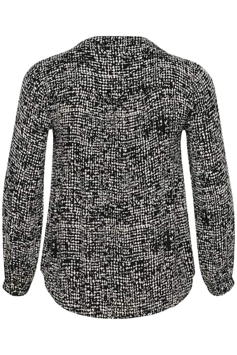 Langarm-Bluse Regular fit