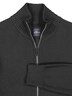 Herren Strickjacke , Schwarz