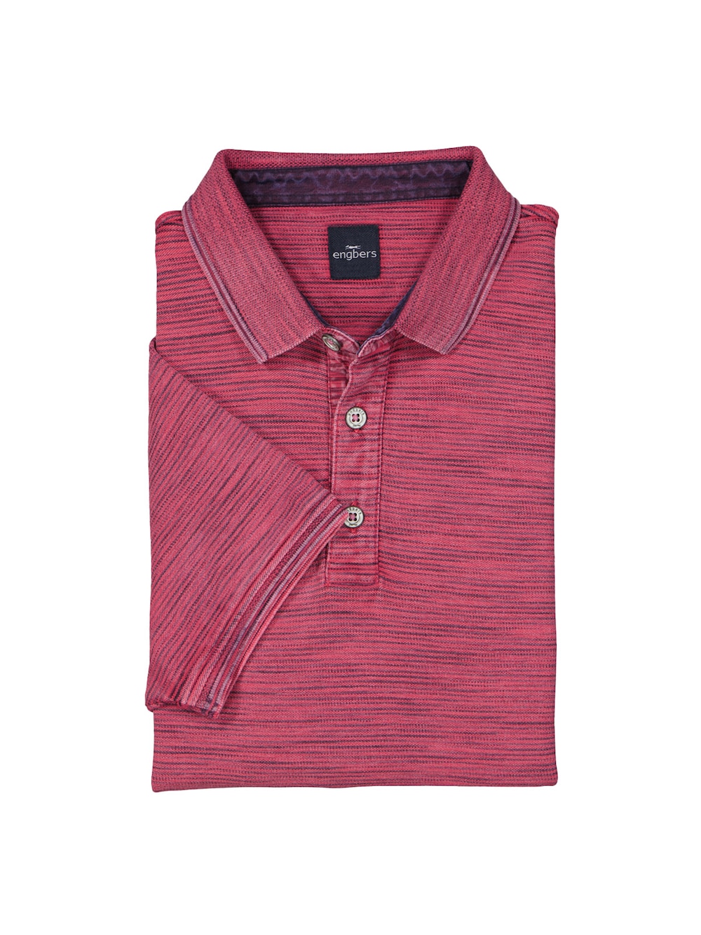 Polo-Shirt meliert