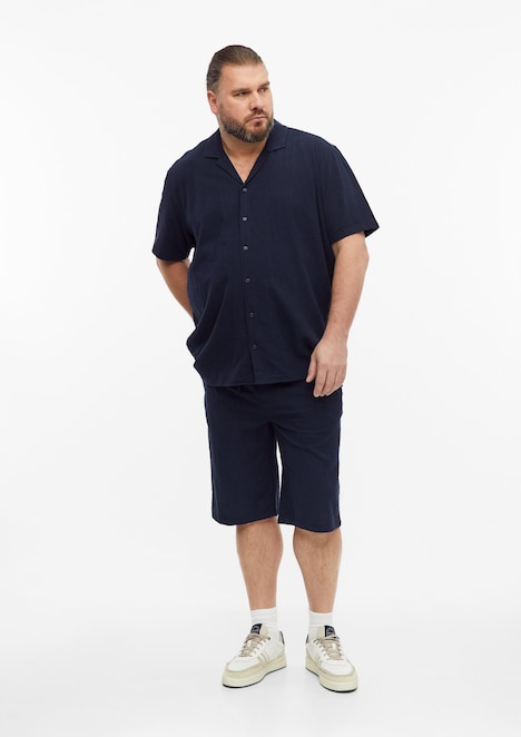 Strukturierte Bermuda Detroit / Relaxed Fit / Mid Rise