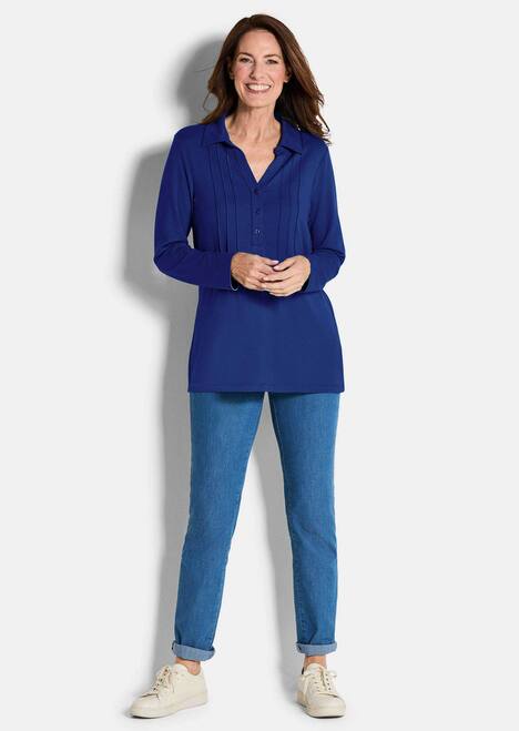 GOLDNER Tuniekshirt Tuniek van viscose-jersey