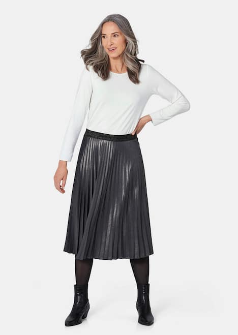 GOLDNER PlissÃ©rok PlissÃ©rok in metallic look