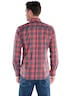 engbers Herren Langarm-Hemd kariert , Feuerrot