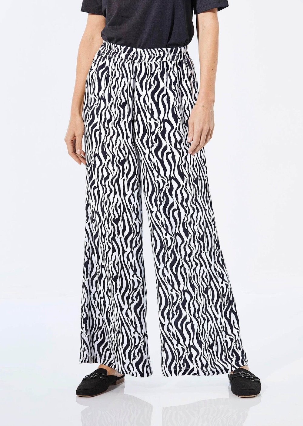 Hose mit weitem Bein
