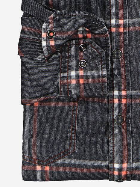 engbers Herren Overshirt kariert , Anthrazit