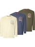 3Er Pack Langarmshirt NORGARD