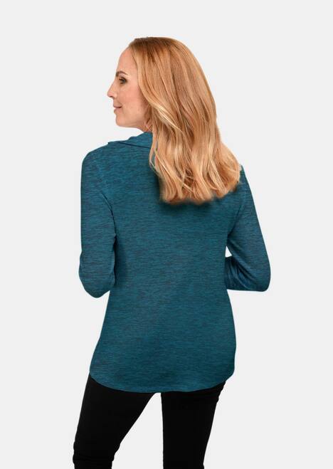 Flauschiges Troyer- Shirt