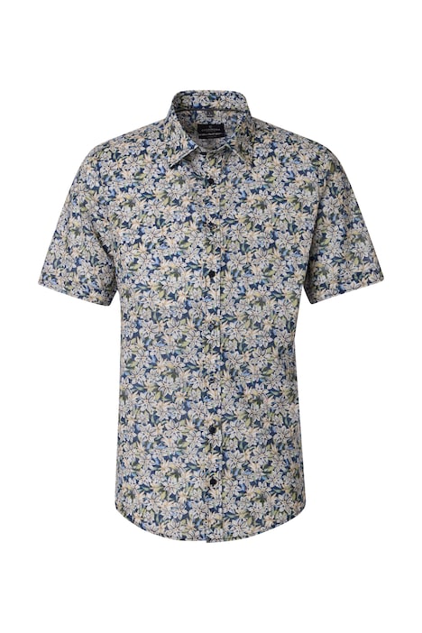 Freizeithemd Kurzarm Print Casual Fit