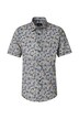 Freizeithemd Kurzarm Print Casual Fit