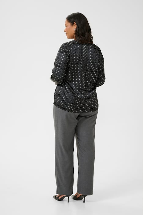 Langarm-Bluse Regular fit