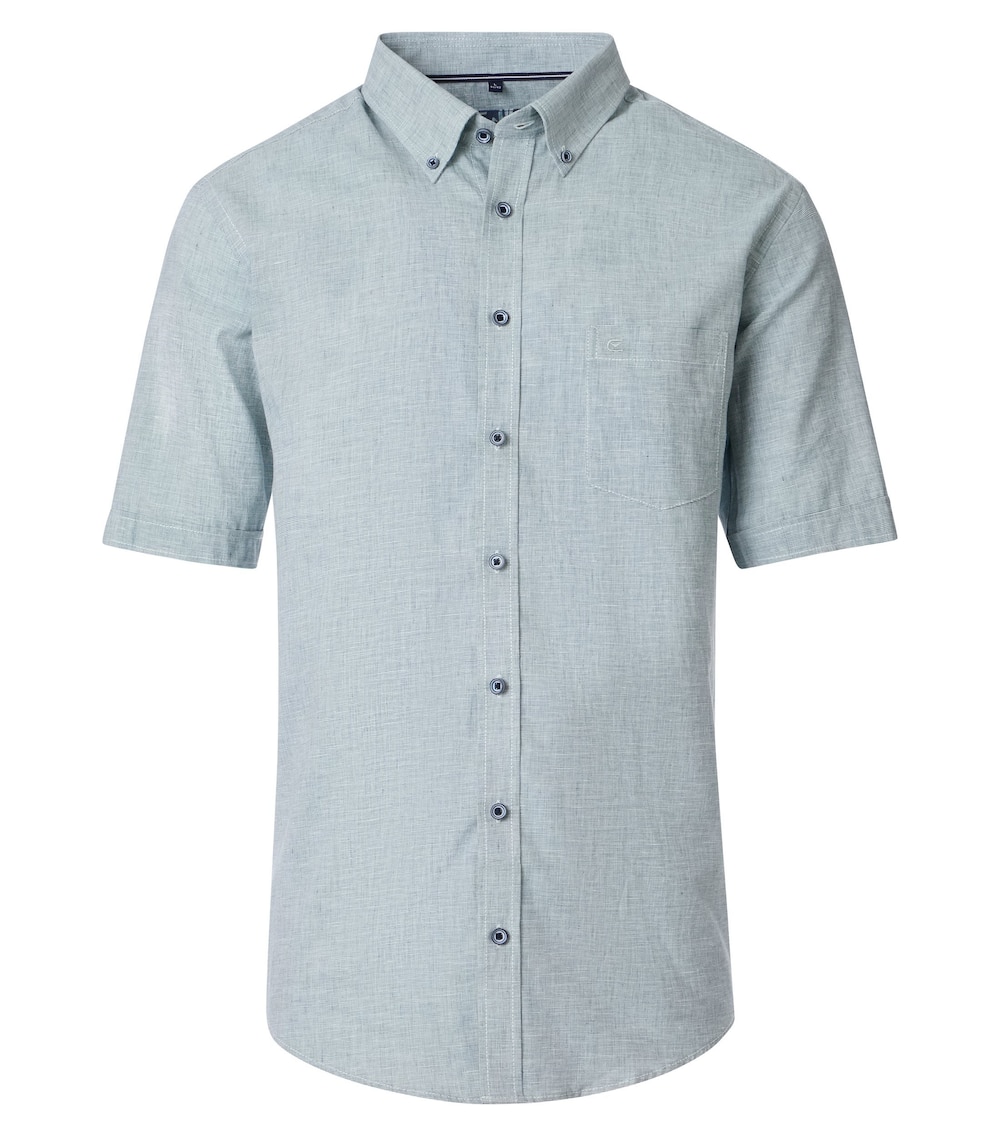 CASAMODA Leinenhemd uni Casual Fit
