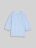 Bluse mit Leinenanteil