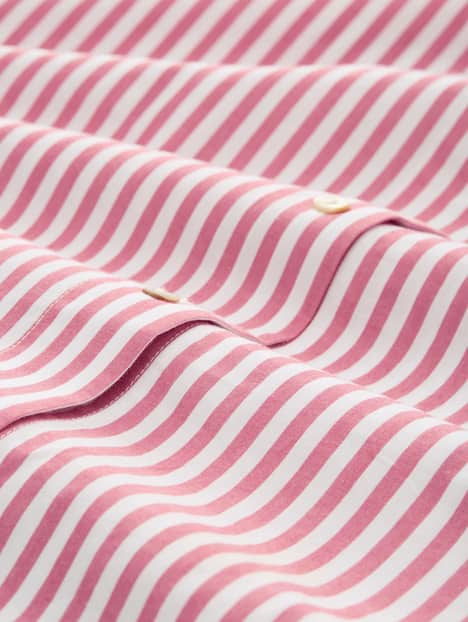 Loose Fit Bluse mit Streifenmuster