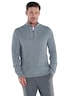 engbers Herren Pullover Polokragen , Mittelblau