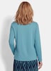 Sweatshirt mit U-Boot-Ausschnitt