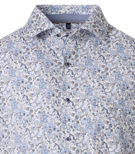 Businesshemd Print Modern Fit