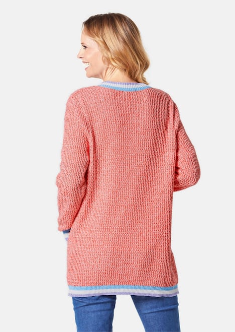 Strickjacke in raffinierter Struktur