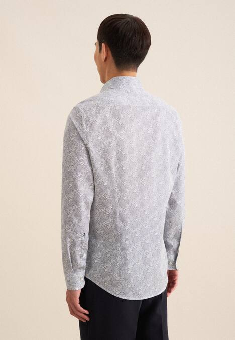 Herren Business Hemd - Floral