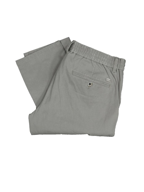 Herren Cargo-Hose mit Tunnelzug , Grau