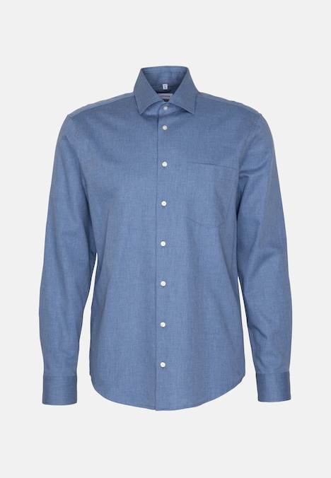 Herren Flanellhemd - Uni