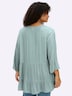 Bluse 3/4-Arm Ohne Kragen