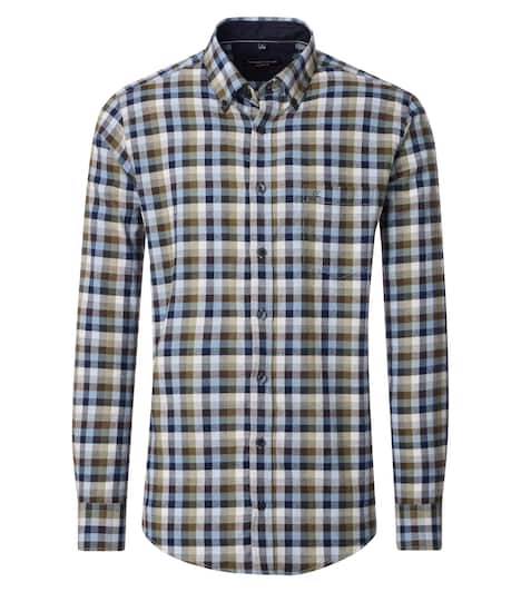 Freizeithemd kariert Casual Fit