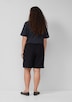 Shorts aus Leinen-Viskose-Mix