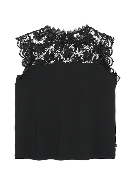 Top mit Spitze