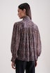 Damen Ausgestellte Bluse - Druck
