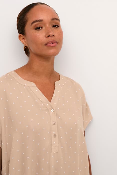 Ärmellose Bluse Regular fit