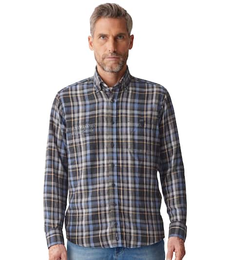 Freizeithemd kariert Casual Fit